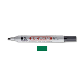 SNOWMAN PERMANENT MARKER - GREEN